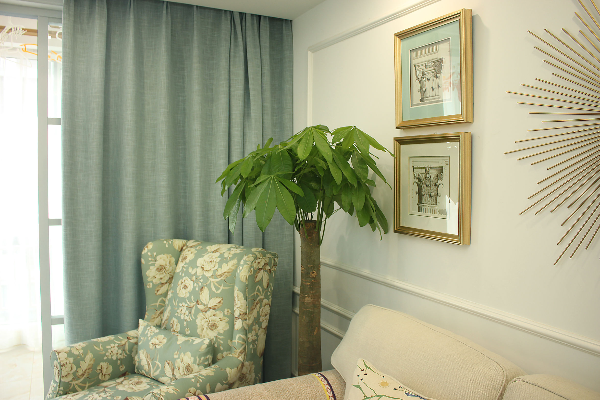 设计师|新家正在通风，还没打扫就已经很漂亮了，特别嫌弃冰箱的位置