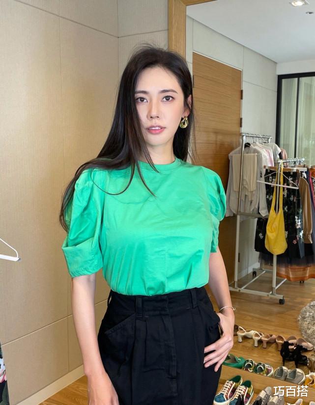 巧百搭|中国媳妇秋瓷炫衣品不输全智贤，私服穿搭尽显气质，女神范十足