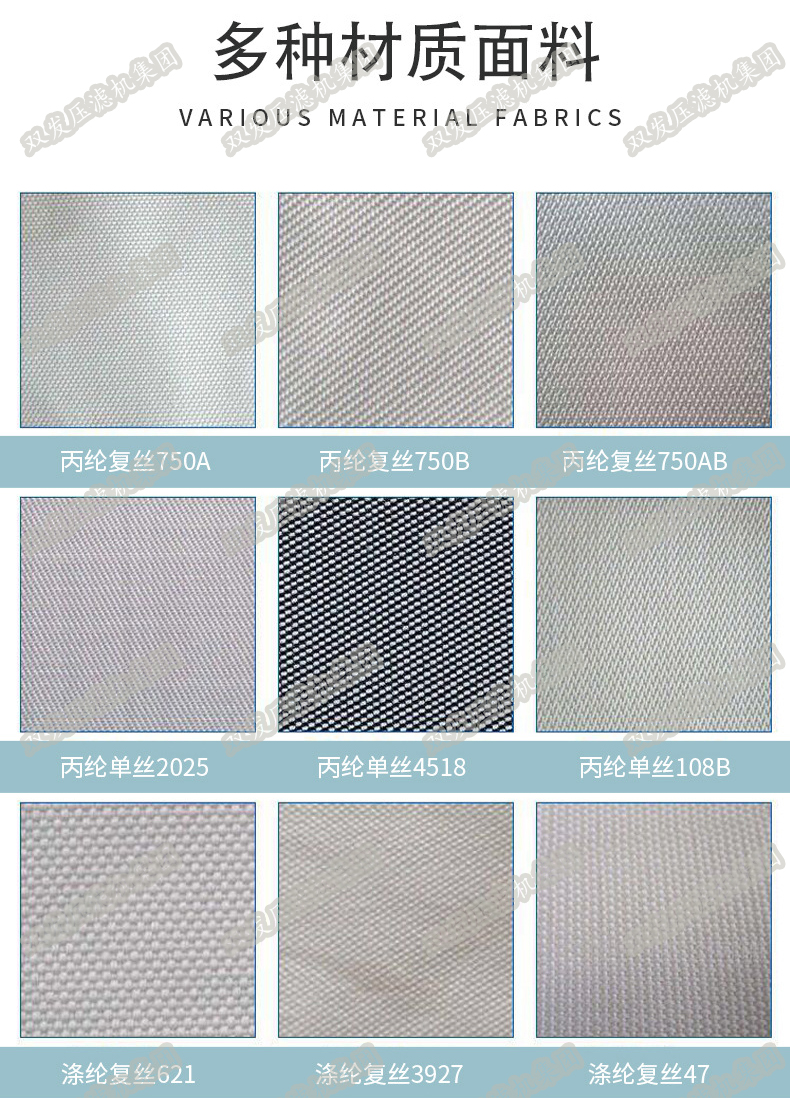 |压滤机滤布如何选型