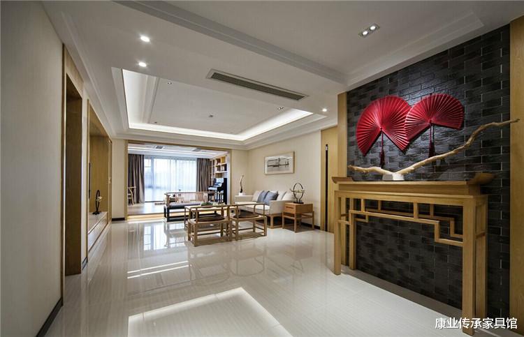 92㎡新中式原木家居案例，简洁而雅致，太美了