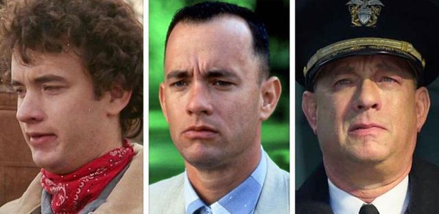 明星|好莱坞电影明星在他们的处子秀、巅峰期和最近一部电影中的样子