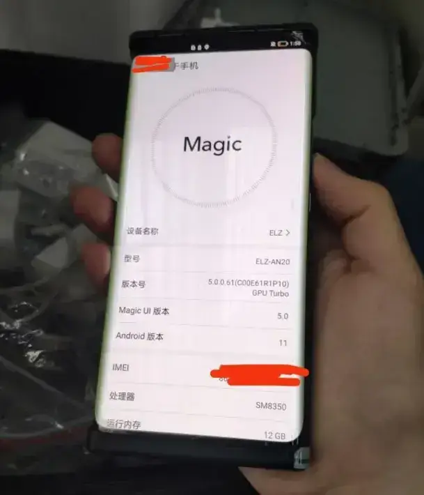 荣耀magic3|相机模组巨大！荣耀Magic 3保护壳与真机图爆料