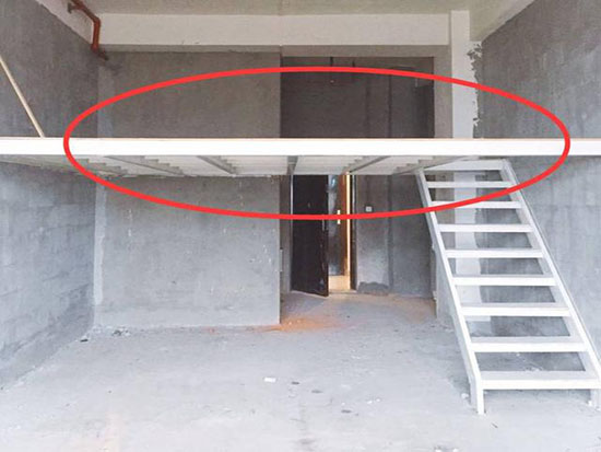 老公不顾家里人反对硬把房子改成了小复式，看到效果，我笑了！