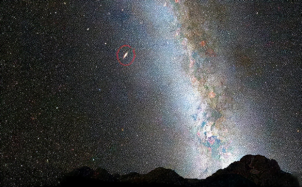 银河系 在银河系与仙女座星系之间，难道是一片254万光年的虚空？