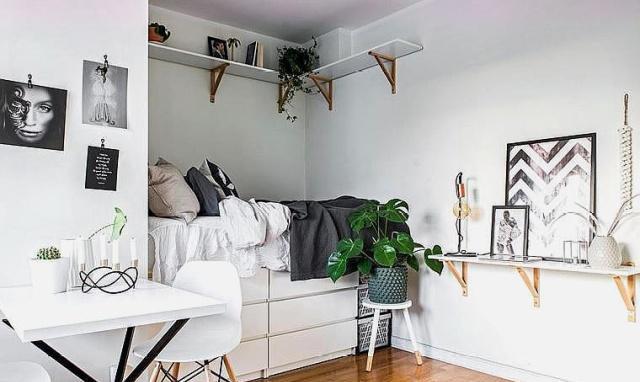 小卧室的“全方位”收纳｜打好“组合拳”，每个地方都不放过