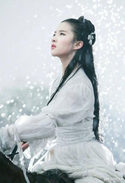 刘亦菲|穿白色古装惊艳众人的女演员，刘亦菲仙女本仙，杨幂的角色很经典