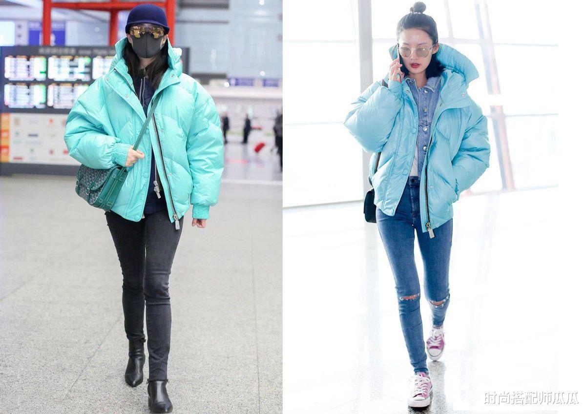 时尚搭配师瓜瓜 冬季羽绒服怎么穿显瘦?牢记这3个“上下法则”,时髦不臃肿