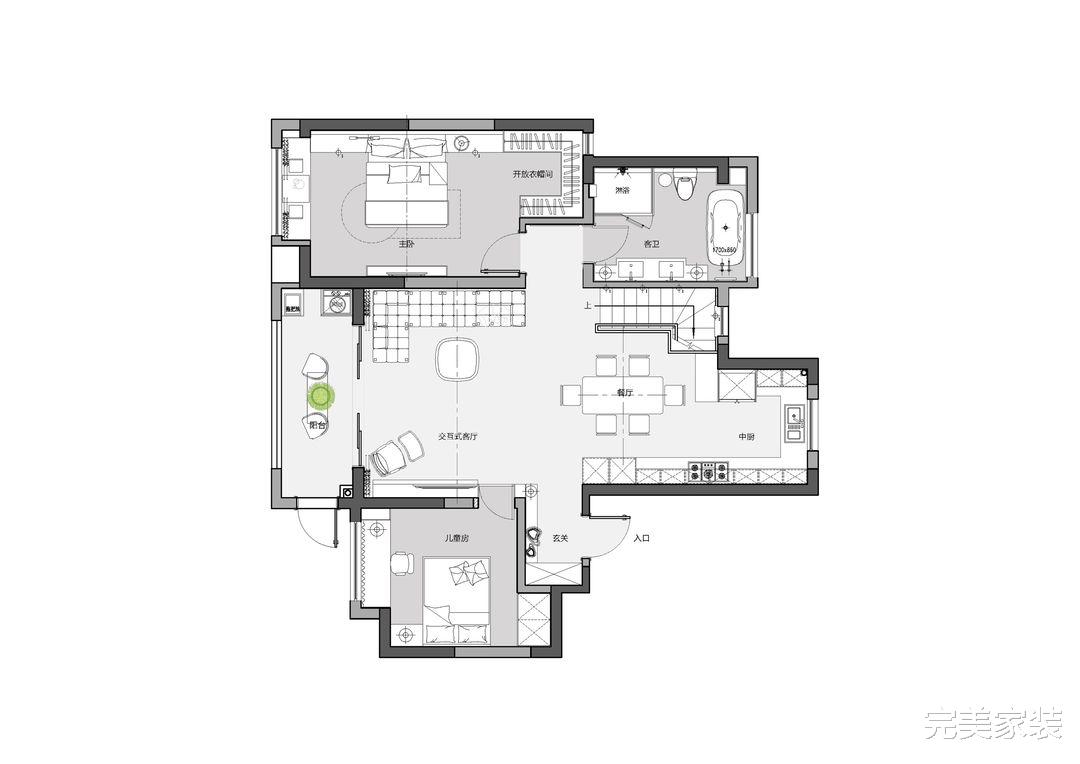 纯白风格的家居空间，回归本真的简约，让灵魂也得到了慰藉