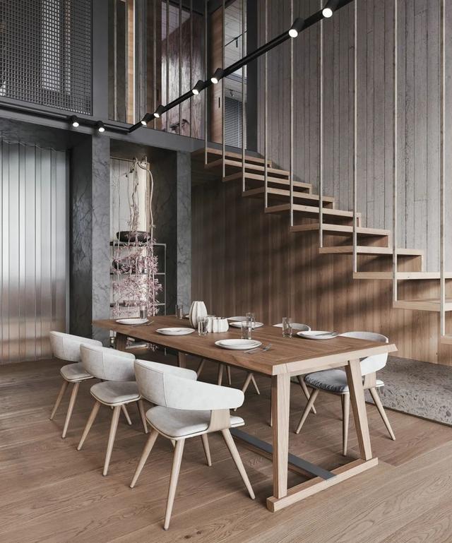 176㎡现代东方风，朴素禅意的设计，粗犷自然很高级