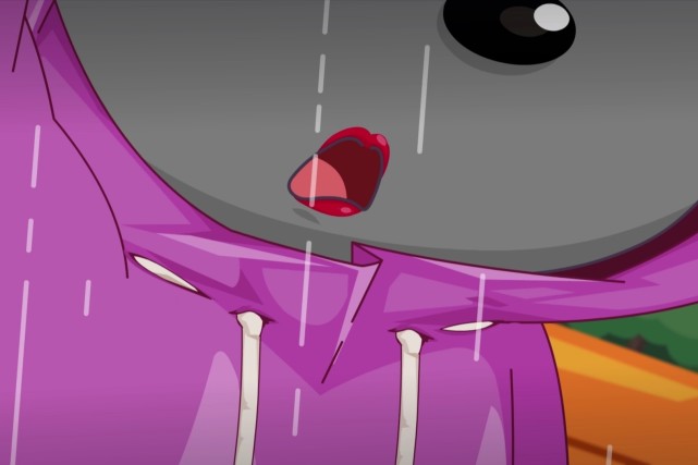 紅太狼|喜羊羊：紅太狼總算登場，畫面感人，她和神秘披風人并不是一個人