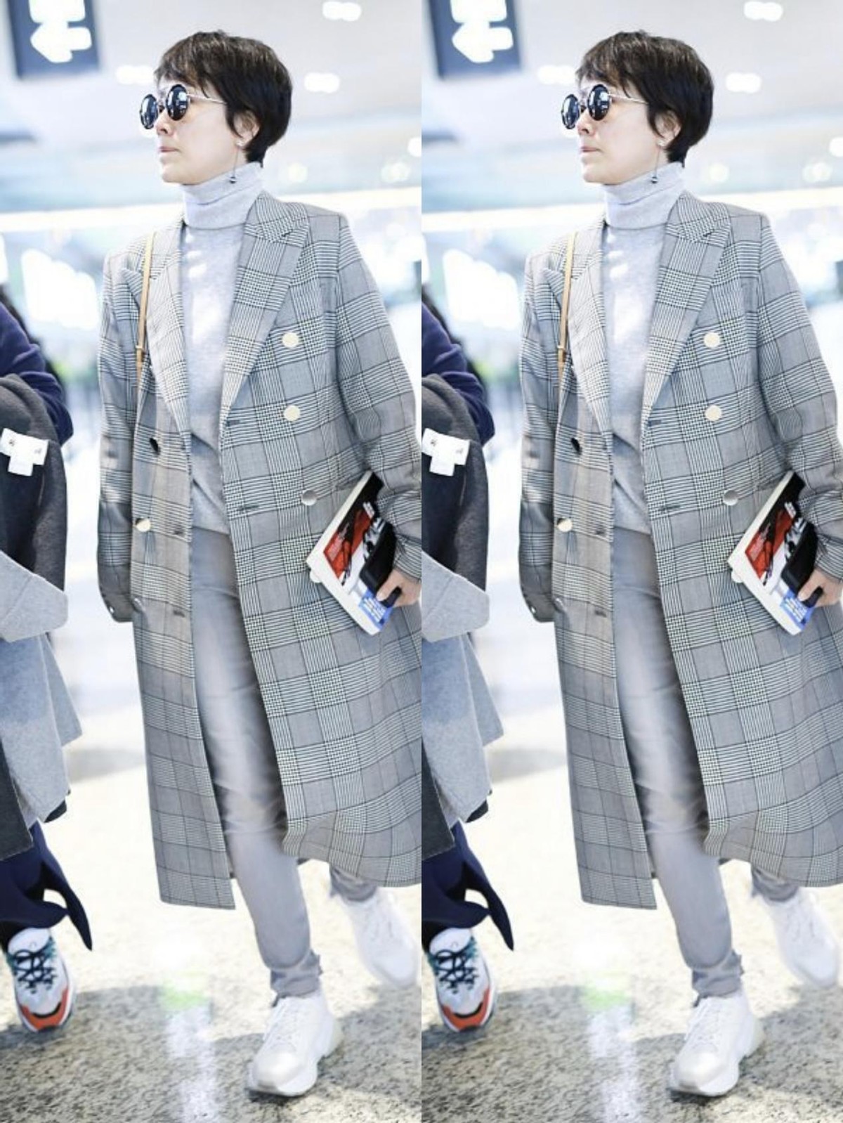 程序员|海清真有范儿,穿“睡衣”出门看似随性,披上西装却很有职场风