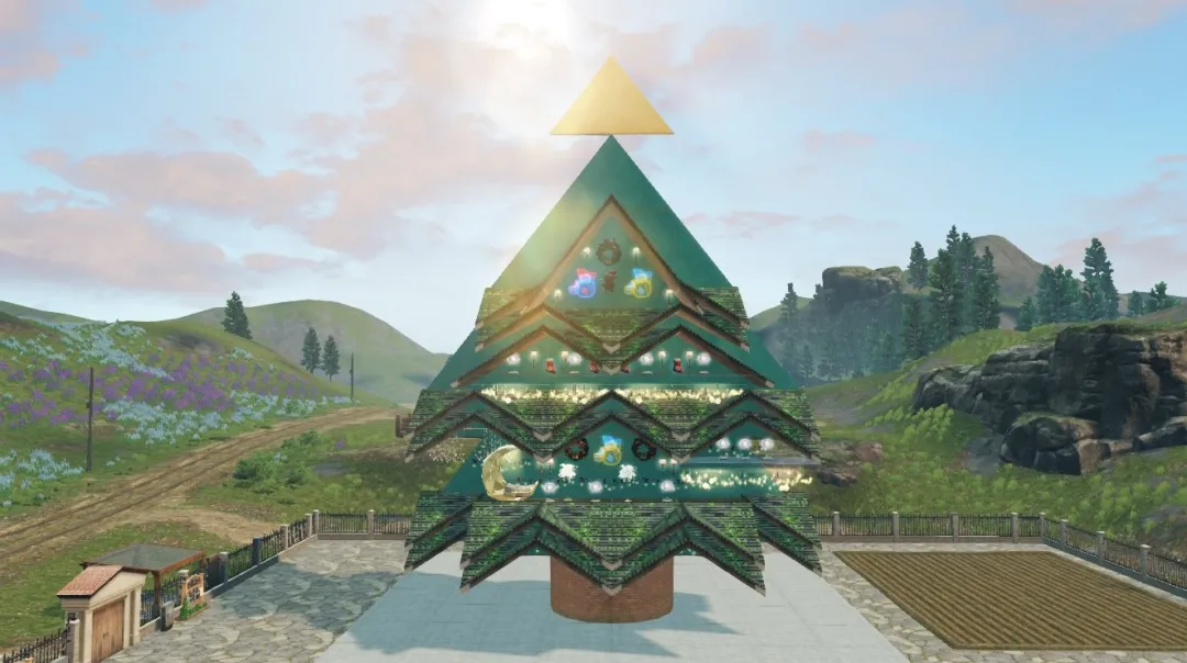 《明日之后》建筑技巧:独木成林!这颗巨树让我成为营地人气王