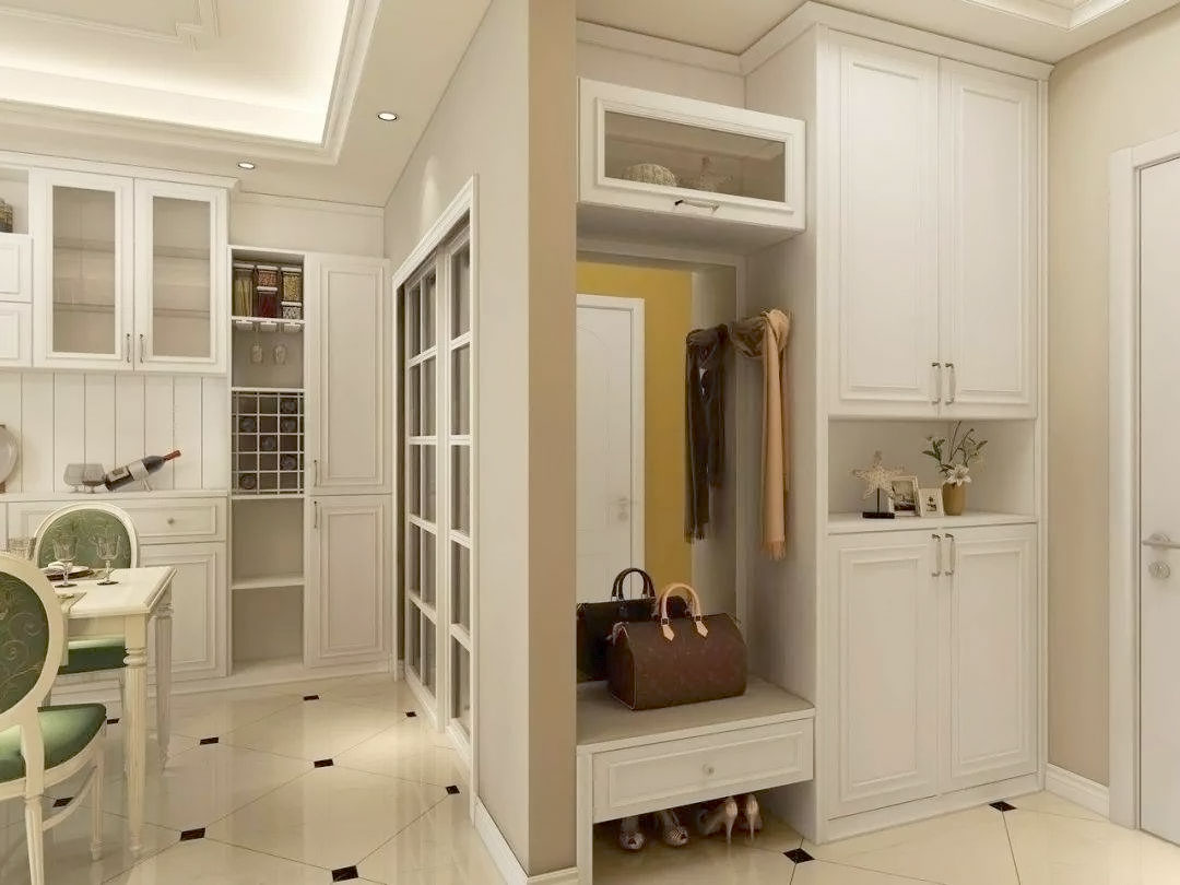 玄关太窄怎么办？老师傅建议这样装修，收纳多还宽敞