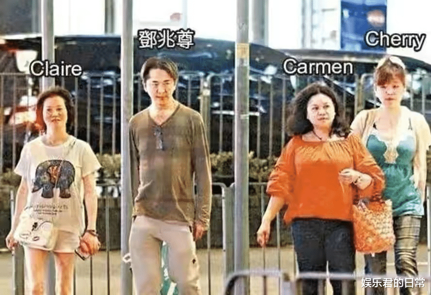 邓兆尊|54岁港星回应三房怀孕传闻,支支吾吾惹人生疑,曾一夫三妻数十年