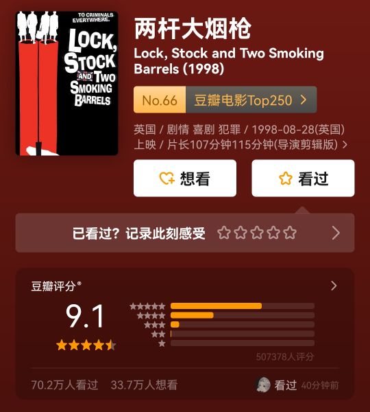 豆瓣|各国高分电影，一部好电影讲一个好故事