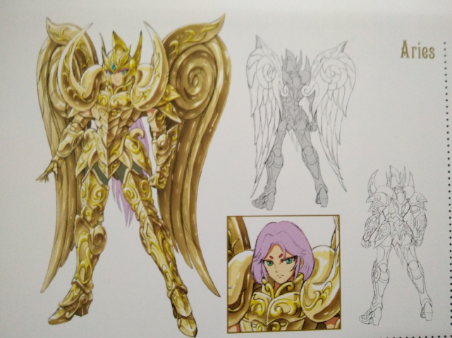 摩羯座|童年回忆之黄金圣衣神话，巨蟹神圣衣整体修改，山羊两个模样