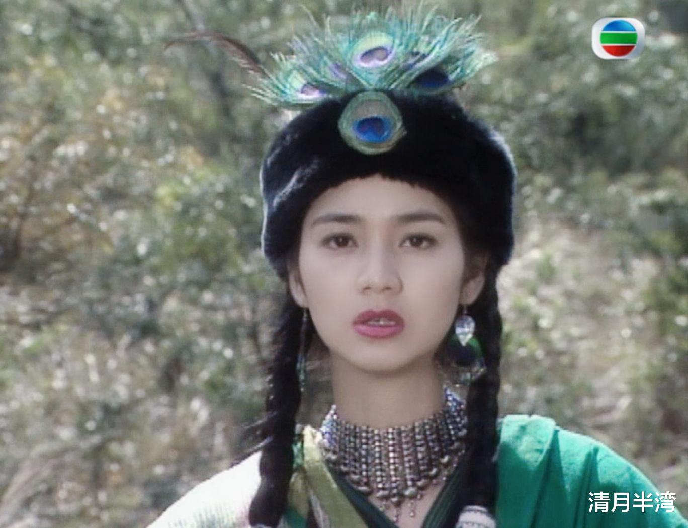 黄圣依|TVB武侠剧里的10位异域美人，自带妩媚和灵气，一颦一笑风情万种