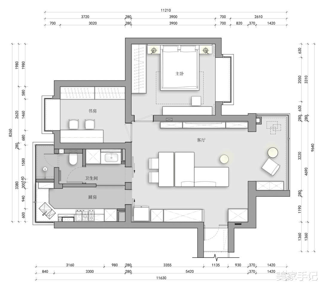 |这对夫妻太有远见，坚持摒弃阳台，电视墙打满柜子，场面实用大气