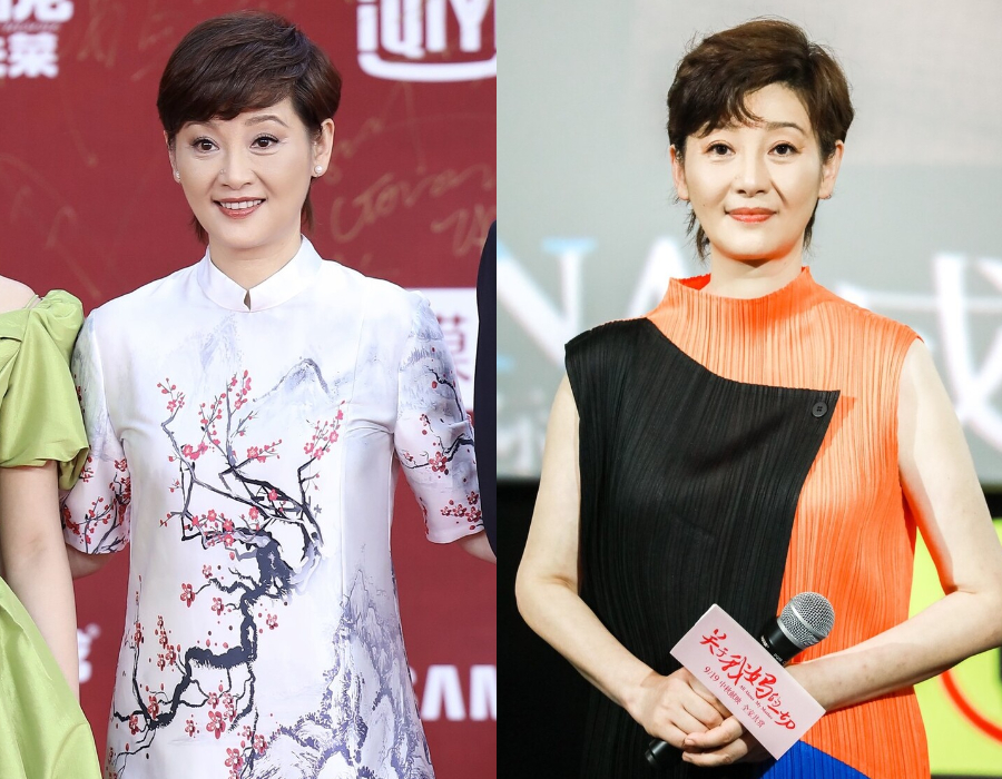 穿衣搭配 53岁的徐帆剪了短发后，不仅显得年轻气质也更好，连脸都小了不少