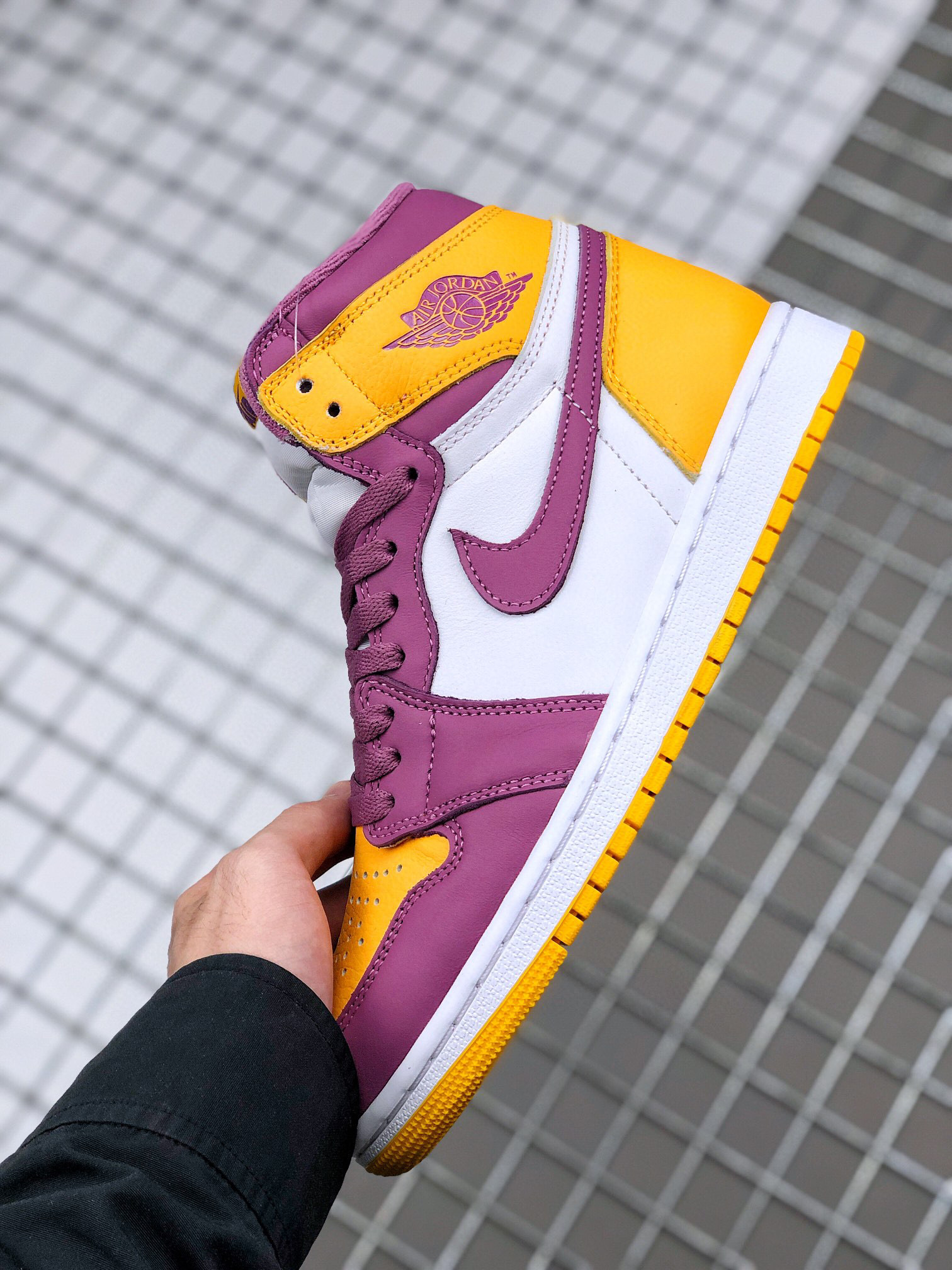 莆田鞋匠 Air Jordan 1 High OG “Brotherhood”湖人兄弟会