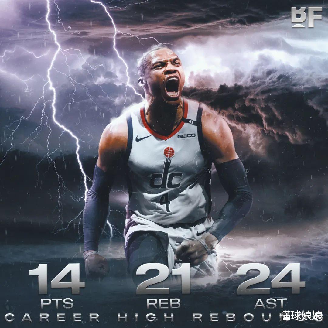 威斯布鲁克|7场0+0+0还能场均三双,太炸了!没见过这样的刷子