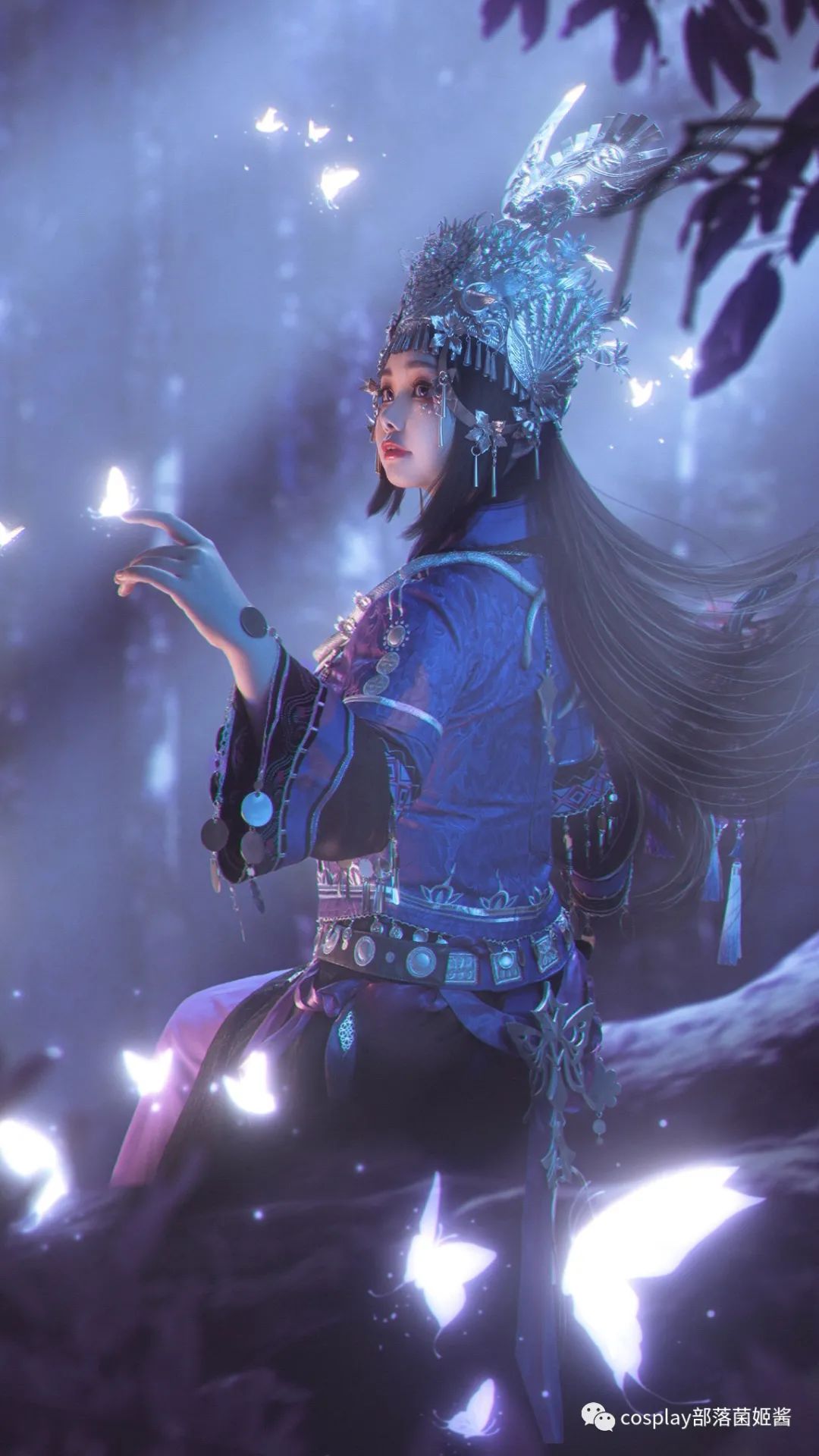 |cos：剑三五毒cos正片@鹤见月