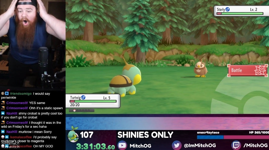 精灵宝可梦|欧皇无疑! 《宝可梦钻石珍珠》首战遭遇两只闪光宝可梦