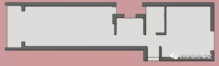 60㎡长条形户型,空间虽小功能俱全