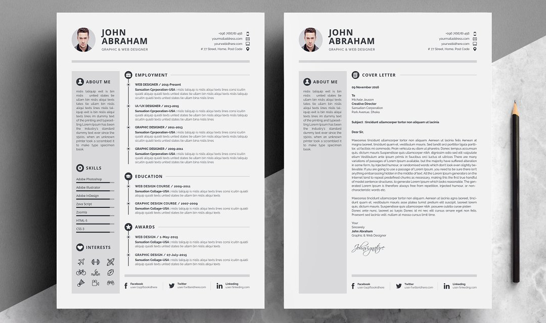 |国外简历设计欣赏!“简法”艺术