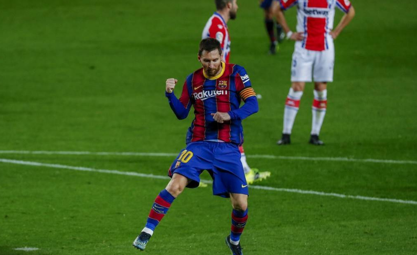 梅西|梅西今晨梅开二度！本该进5球，2良机太可惜，1镜头最震撼