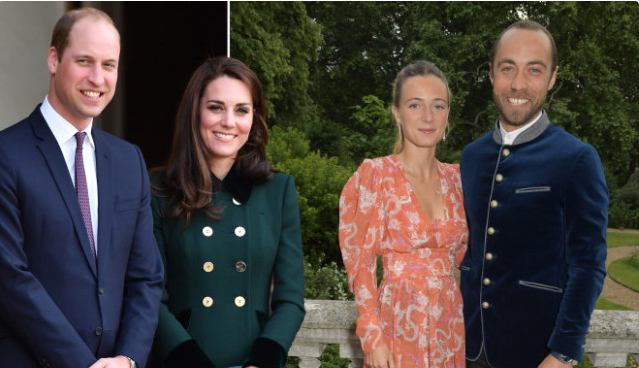 姐姐|凯特娘家弟媳首次出席王室活动，一身千格鸟西服套装，贵气又惹眼