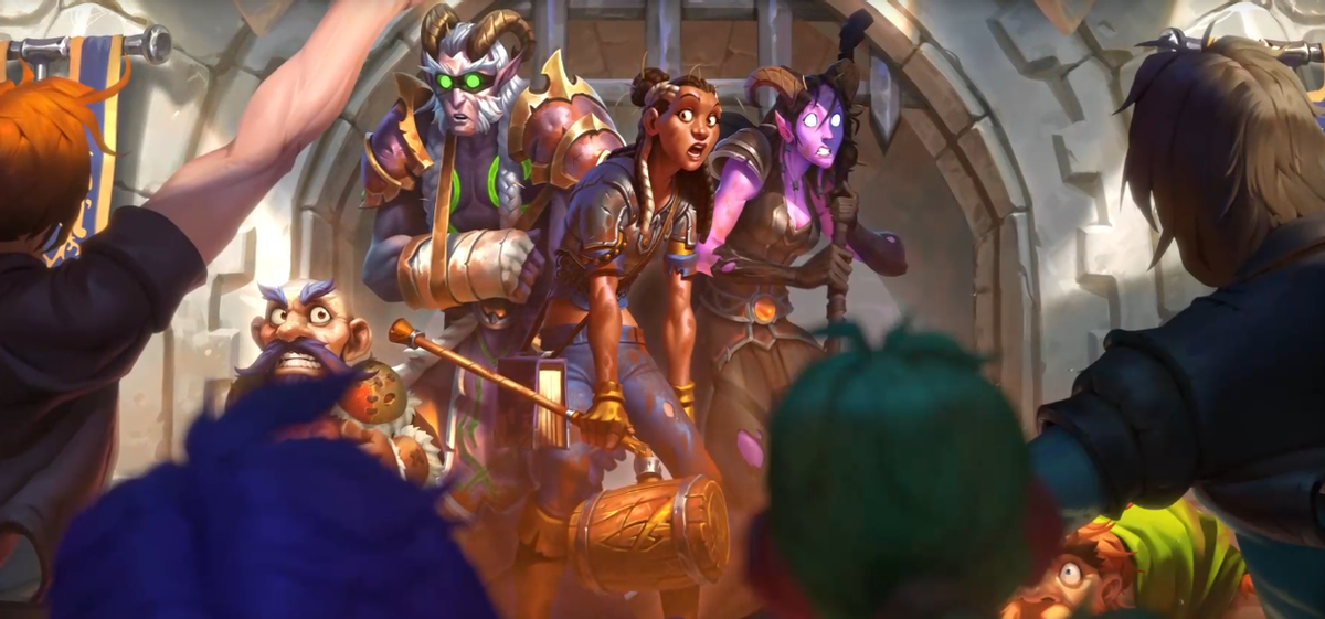 炉石传说 炉石传说：摇身变成了RPG游戏？玩家：我直接“骑”飞