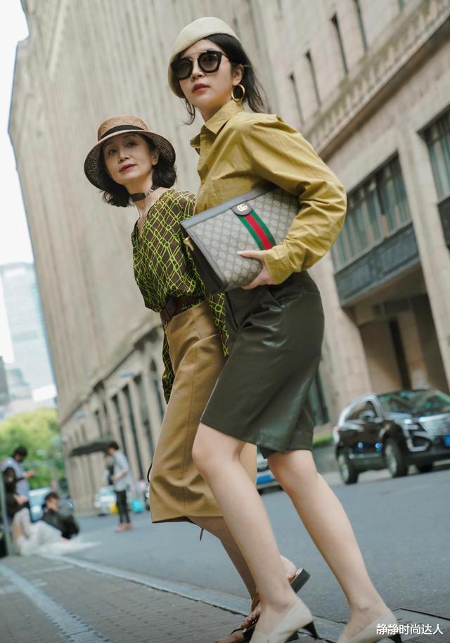 静静时尚达人|三木与妈妈的穿搭太时髦了!这8组搭配简约又大气,值得借鉴