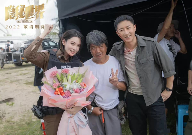 影帝|张馨予恢复营业，搭档韩庚、王千源出演缉毒电影，杀青海报有看头