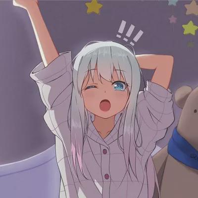 横滨|动漫头像：说星星漂亮的人 一定没有见过你的眼睛.