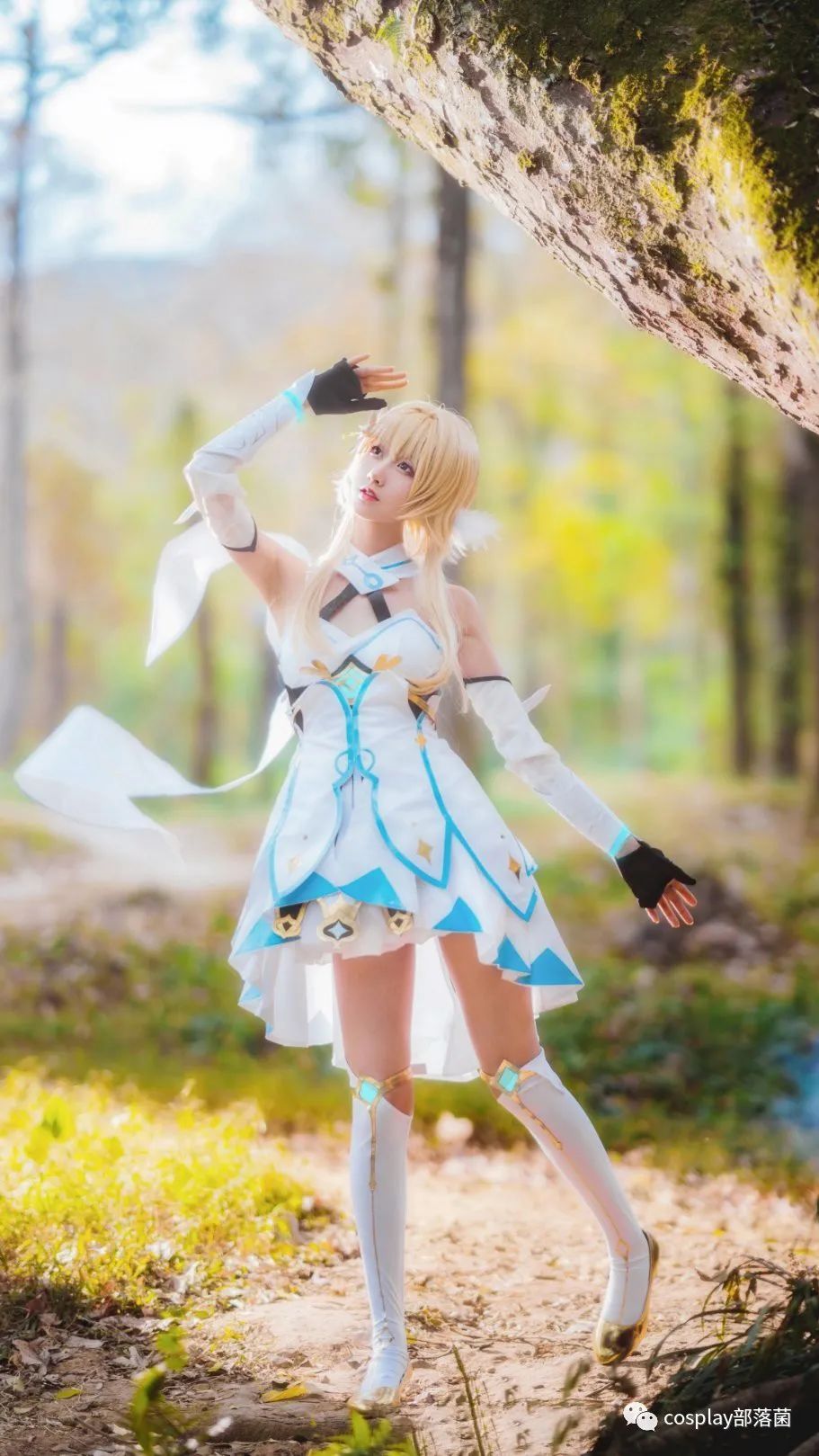 旅行者|cos：原神旅行者荧cos正片@木棉棉