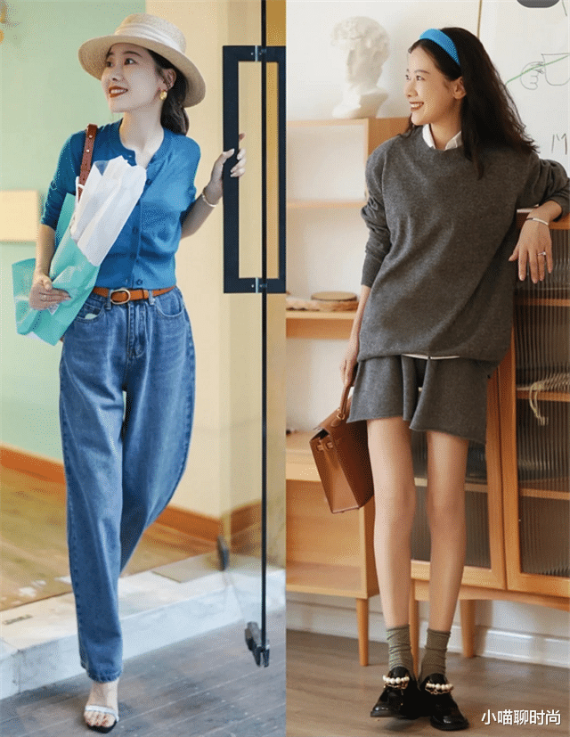 小喵聊时尚|秋天别只会穿卫衣了,今年流行这种“奶奶衫”,时髦百搭又显气质