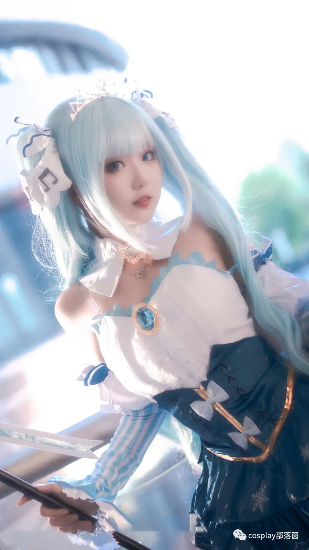 电波少女|cos：雪初音cos正片@电波少女