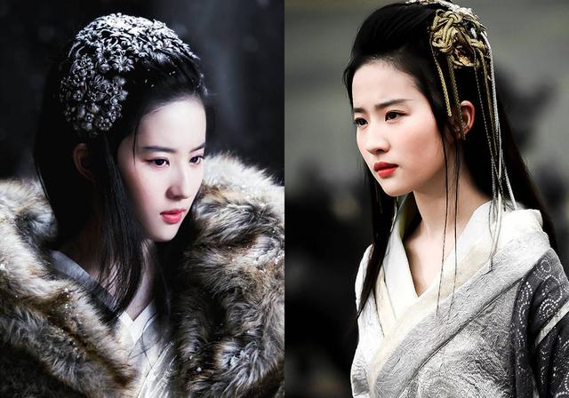 |一眼惊艳的古装女神造型,夕瑶不食人间烟火,唐嫣的紫萱太美了!