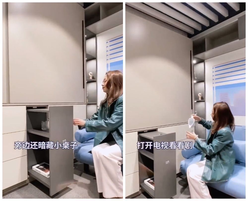 18㎡蜗居塞下1室1厅1厨1卫?这个家虽然只有巴掌大,设计却太牛了