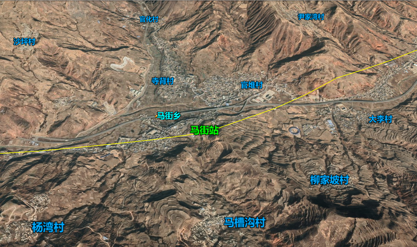 地史之家 祝贺甘肃人，详解天陇铁路最新进展，曝光站点位置与线路走向图纸