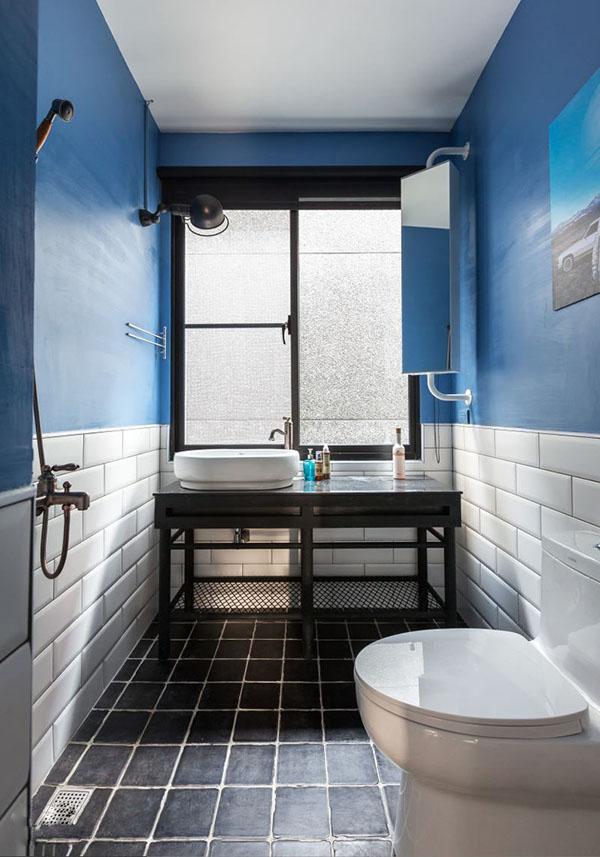 卫生间别再傻傻的铺瓷砖了，现在流行这样做，太聪明了