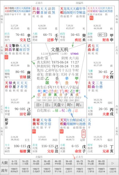 玄元紫微斗数|出生家庭优越,有钱人的盘-紫微斗数浅析