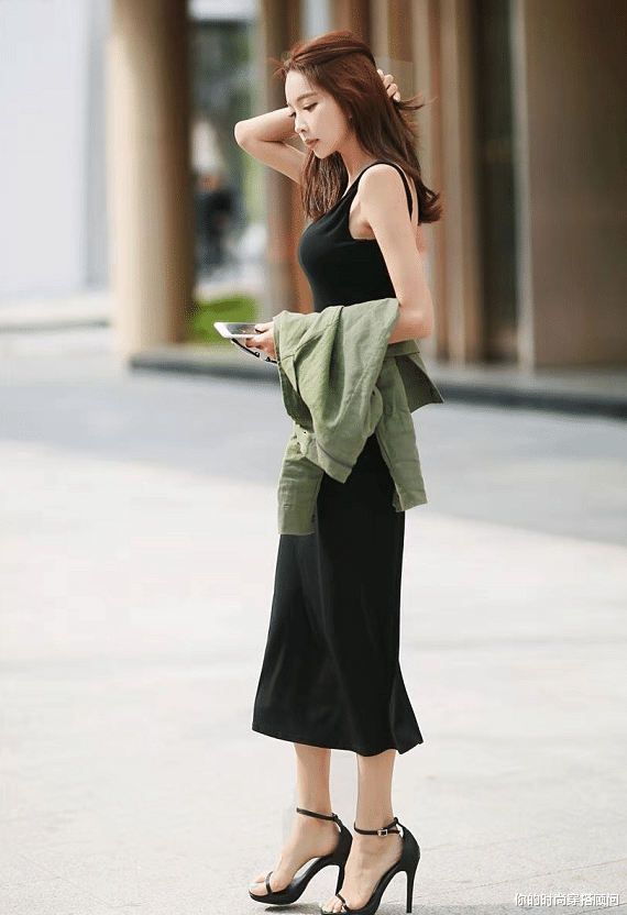 小黑裙|这就是美到窒息的感觉吧
