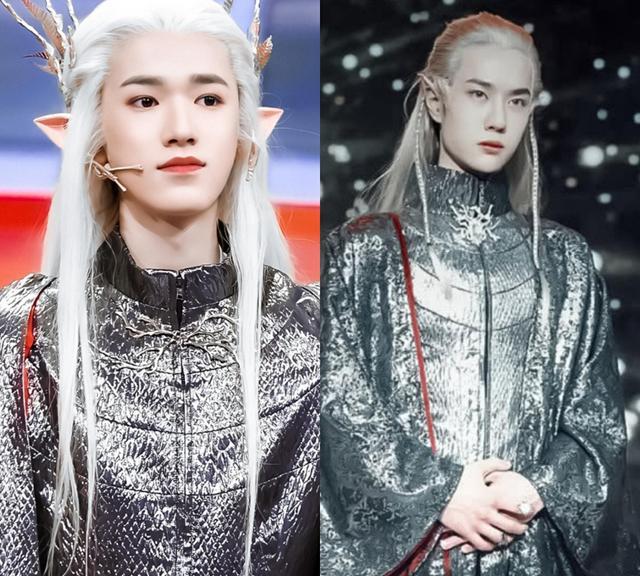 王一博|王一博和宋亚轩同样扮演精灵王，只因为眼睛，王一博备受好评