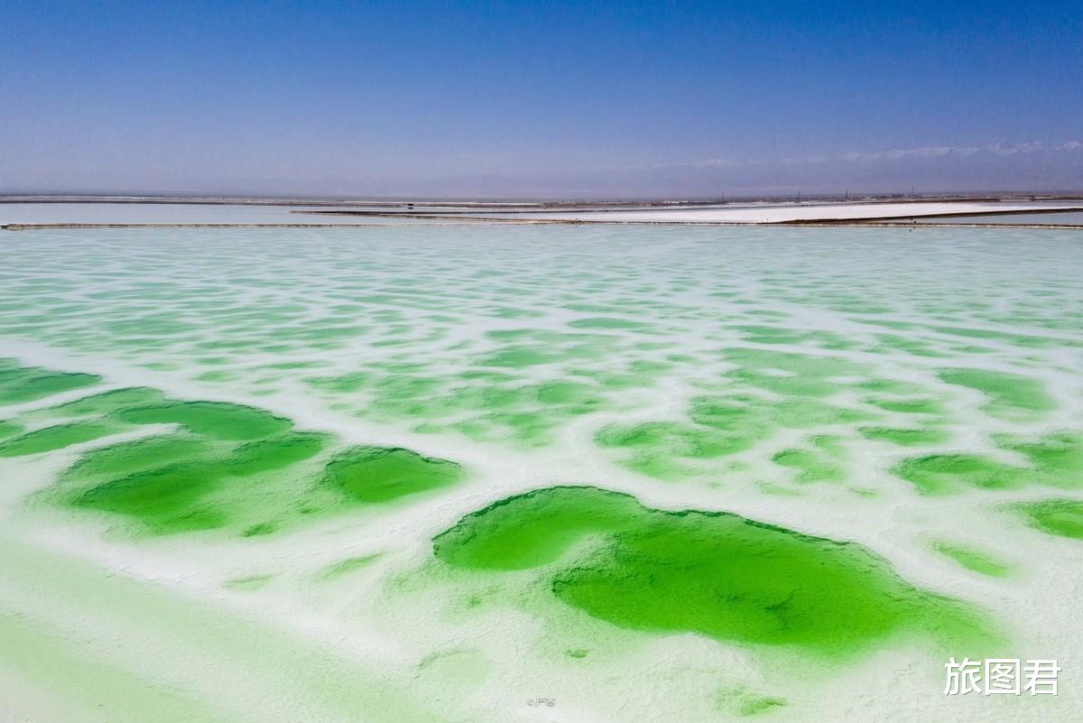 翡翠|比茶卡盐湖更美,比大柴旦翡翠湖人少,青海这个盐湖值得你来打卡
