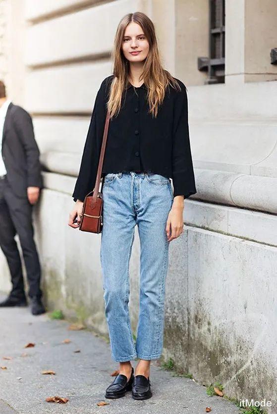 itMode|九分裤+平底鞋，才是早秋最潮搭配！