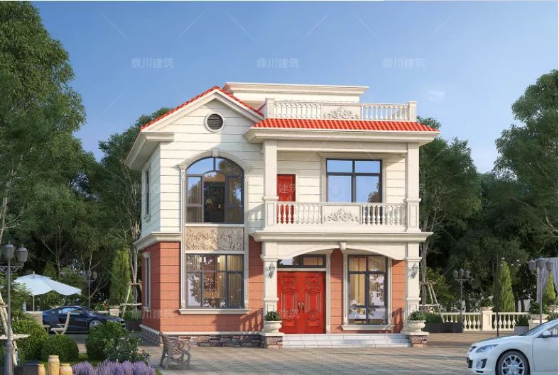 占地96平二层别墅，21万拥有5房2厅大露台，小户型玩出大花样