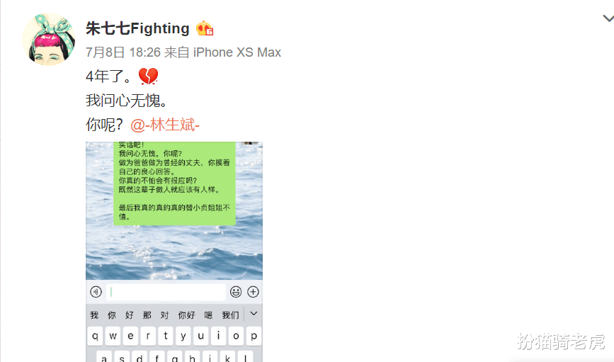 扮猫骑老虎|林生斌连发5条微博:每一条都在锤自己!真够劲