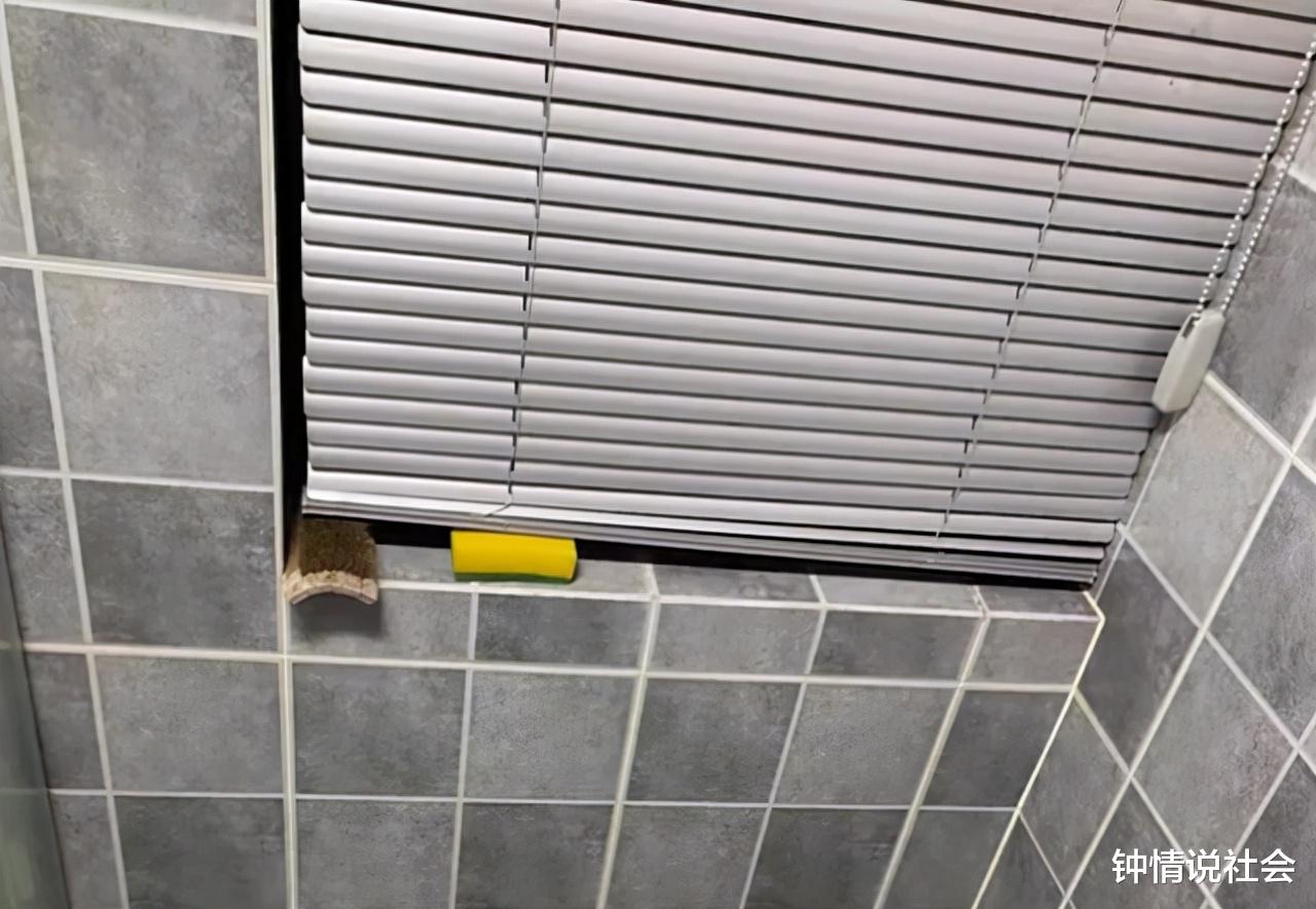 浙江一女子发现厕所用了2年的窗帘形同摆设，站对面看窗内吓懵了